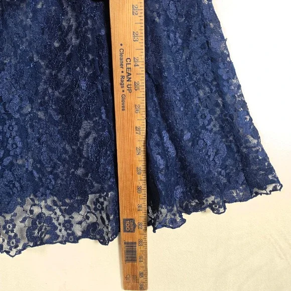 Fredericks of hollywood Babydoll Lingerie Womens M Navy - Picture 5 of 16